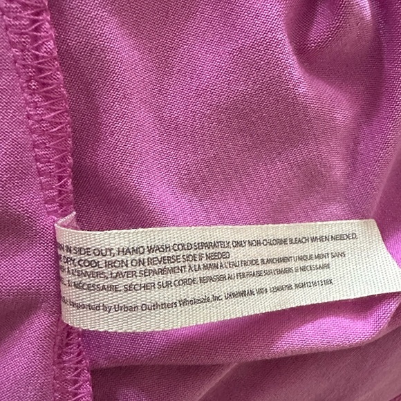 NWT FREE PEOPLE Intimately Racerback Tank Pink Large - Picture 6 of 7